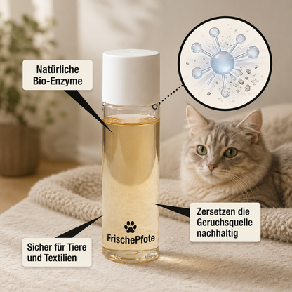 FrischePfote™ - Geruchsneutralisierer für Tierhaushalte