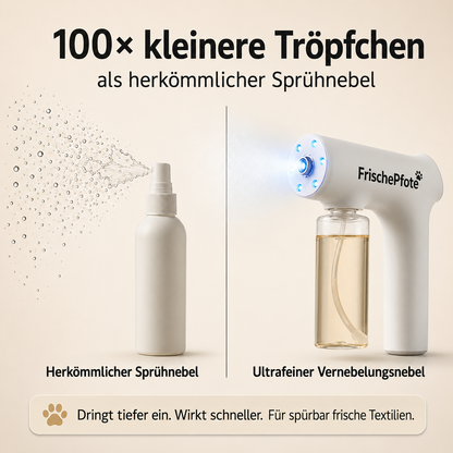 FrischePfote™ - Geruchsneutralisierer für Tierhaushalte