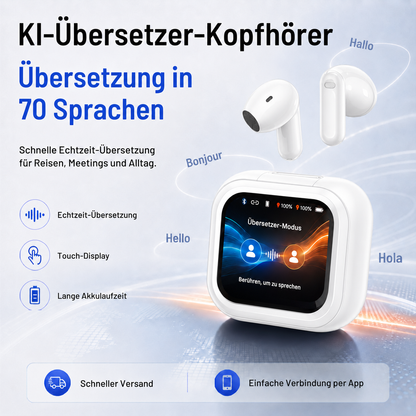 LINGO-BUDS™ – Echtzeit-Übersetzer-Kopfhörer