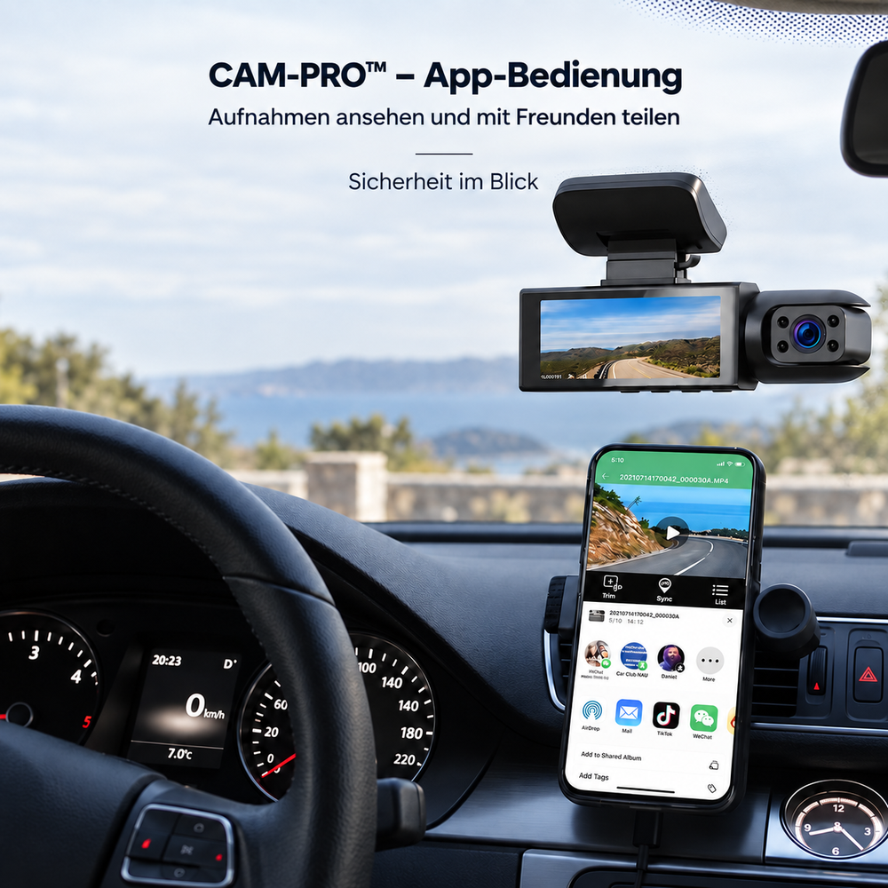 Aufnahmen auf dem Smartphone