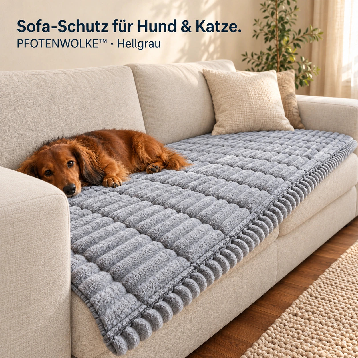 PFOTENWOLKE™ – PREMIUM-SOFA-DECKE