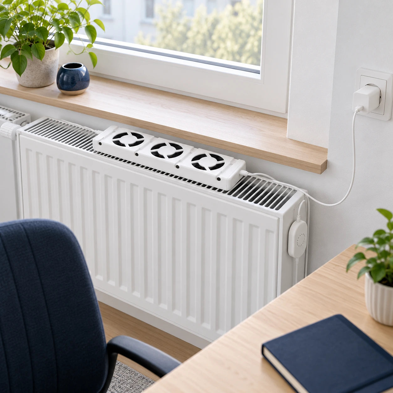 HEAT-FLOW unterstützt die Wärmeverteilung im Homeoffice